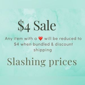 Sale ❤️ $4